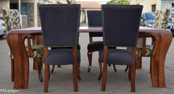 6 Seater dining table furniture Mkwaju furniture Nairobi