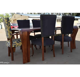 6 Seater Dining Table Mkwaju Furniture Nairobi